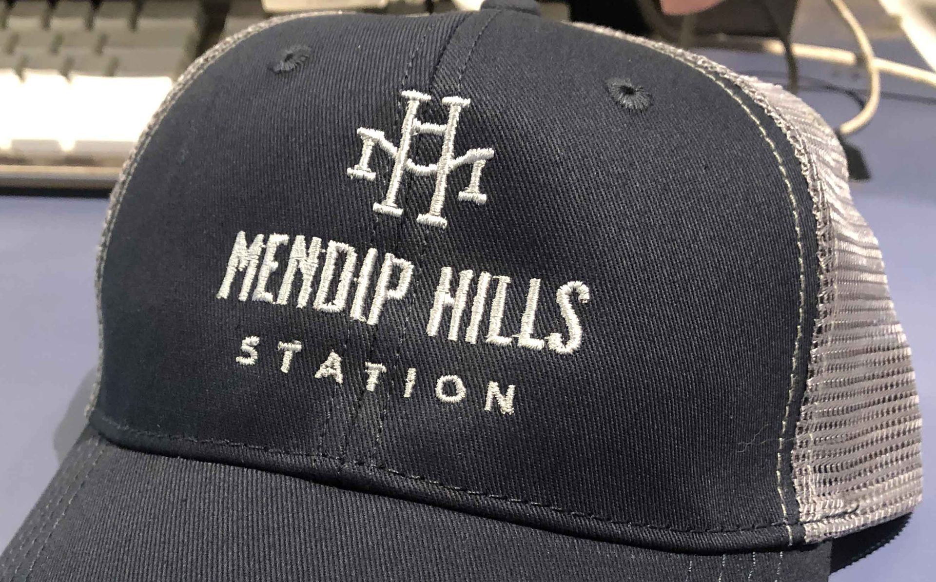 Embroidered hat with company logo  Canterbury