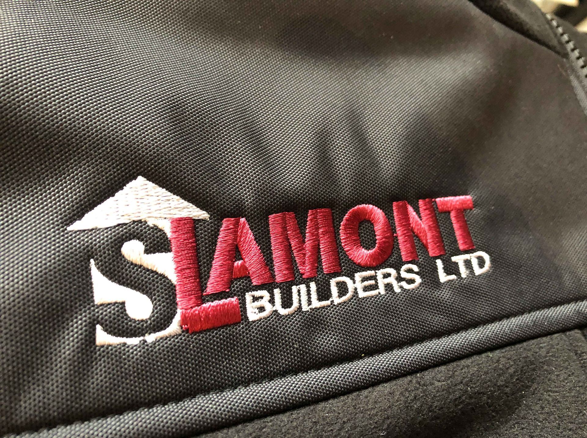 embroidered work uniform with company logo North Canterbury