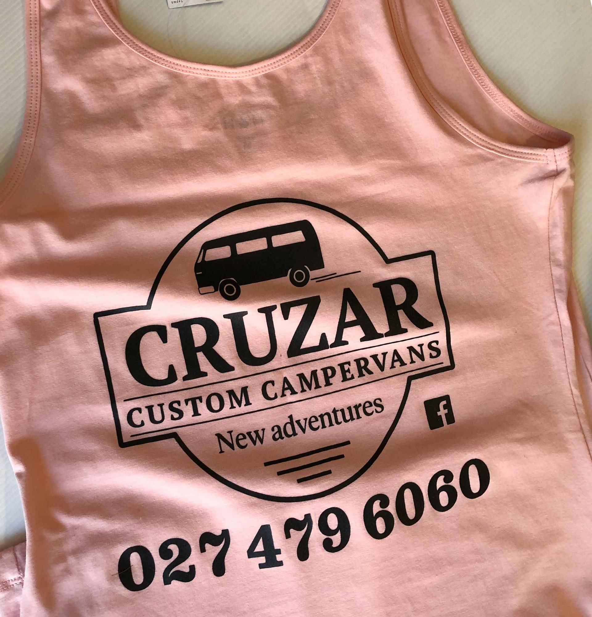 screen printed workwear vest with company logo Canterbury