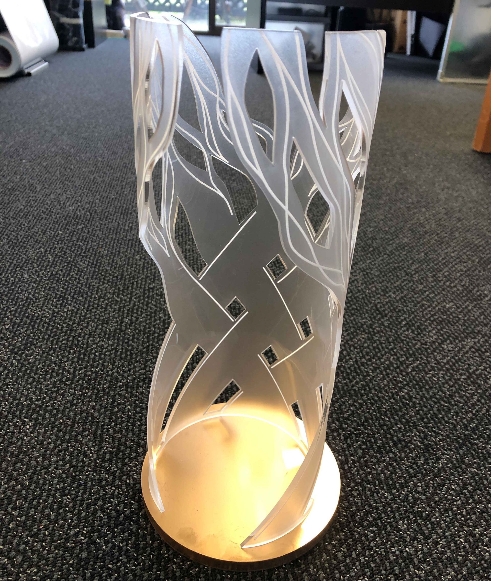 Expert engraving craftsmanship creating bespoke signage and decorative elements.