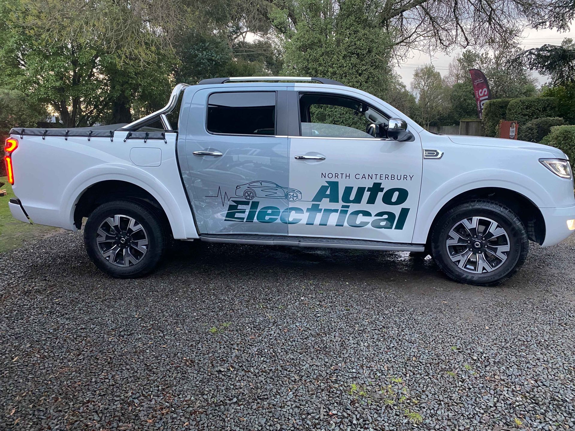Ute Pick up Sign writing wrap