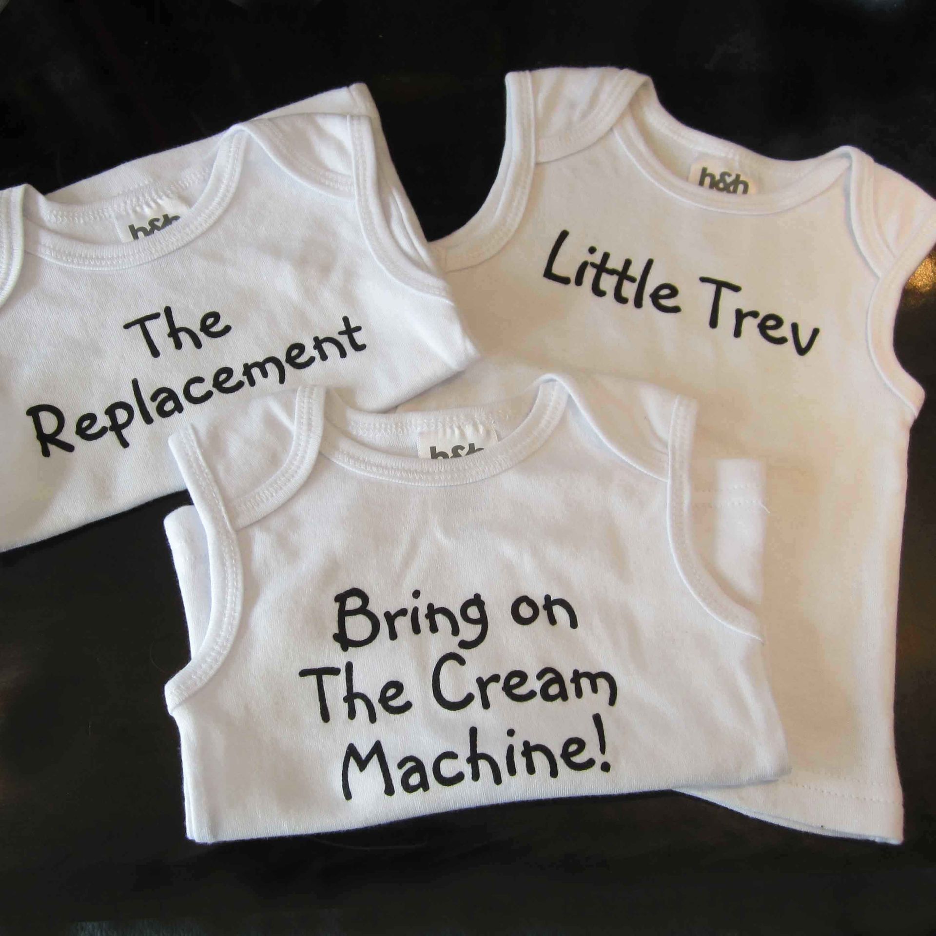 screen printed vest with custom design Personalised Canterbury