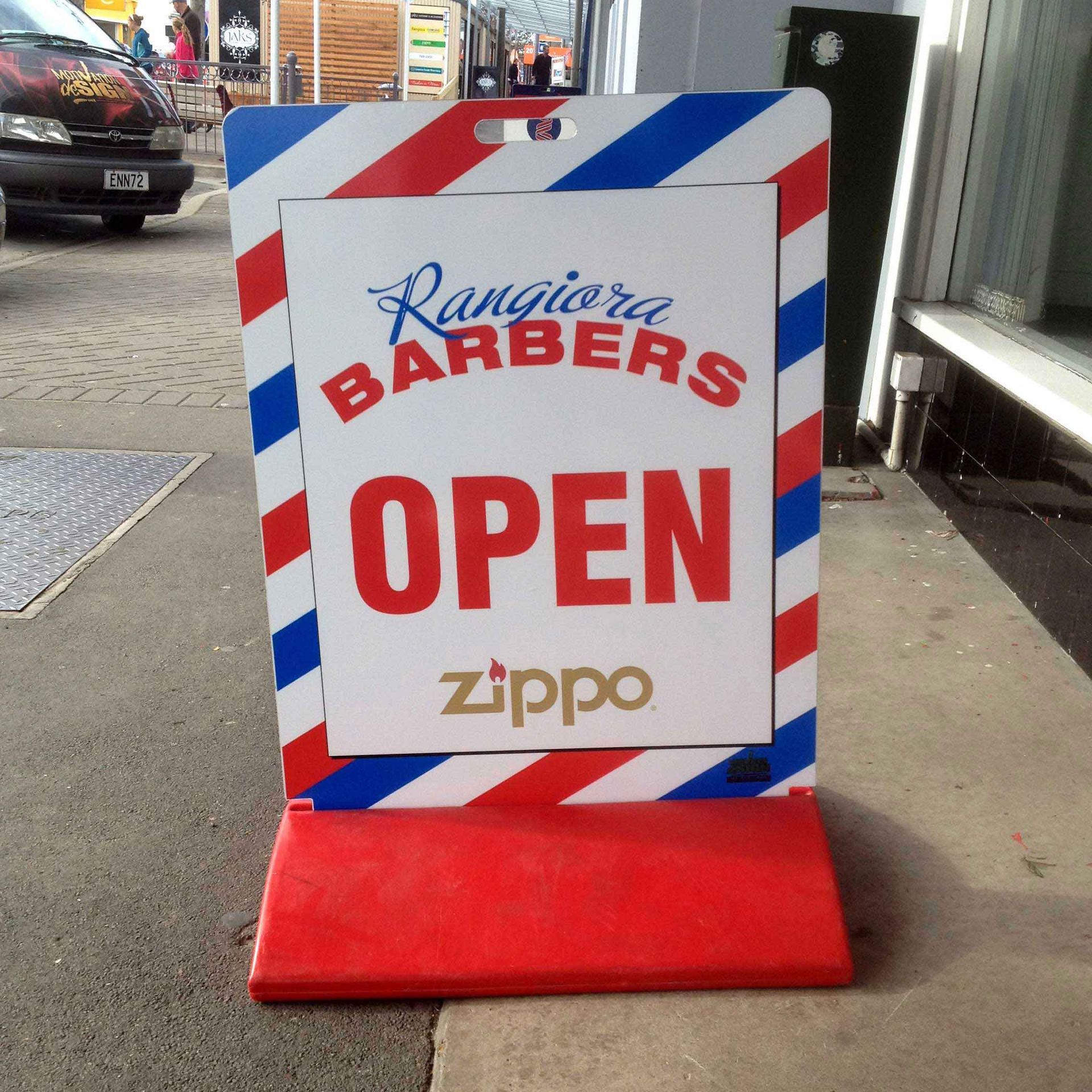 Barbers footpath signs North Canterbury