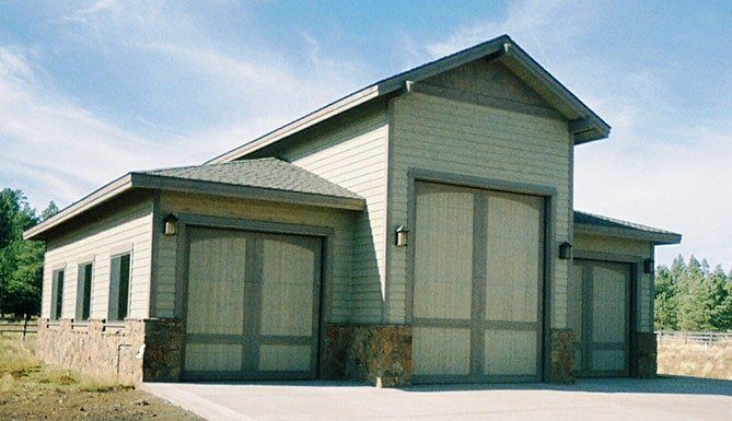 3 White Single Garage Doors - Garage Doors in Glendale, AZ