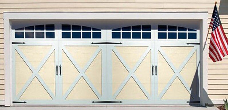 Custom Wood Double Garage Door - Garage Doors in Glendale, AZ