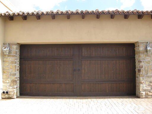 Tan Double Garage Door - Garage Doors in Glendale, AZ