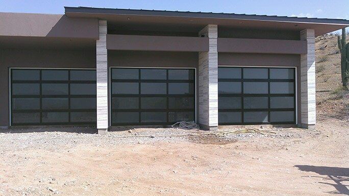 Sectional Glass Garage Doors - Garage Doors in Glendale, AZ