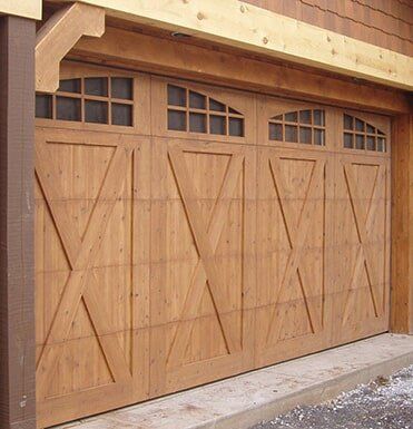 Double Garage Door with Windows - Garage Doors in Glendale, AZ