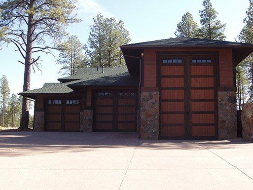 White Garage Doors with Windows - Garage Doors in Glendale, AZ