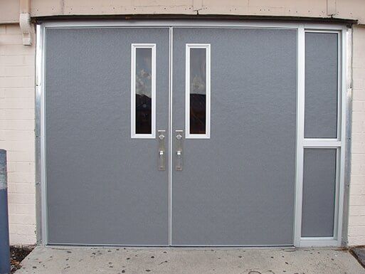 Wood Door with Frame - Garage Doors in Glendale, AZ
