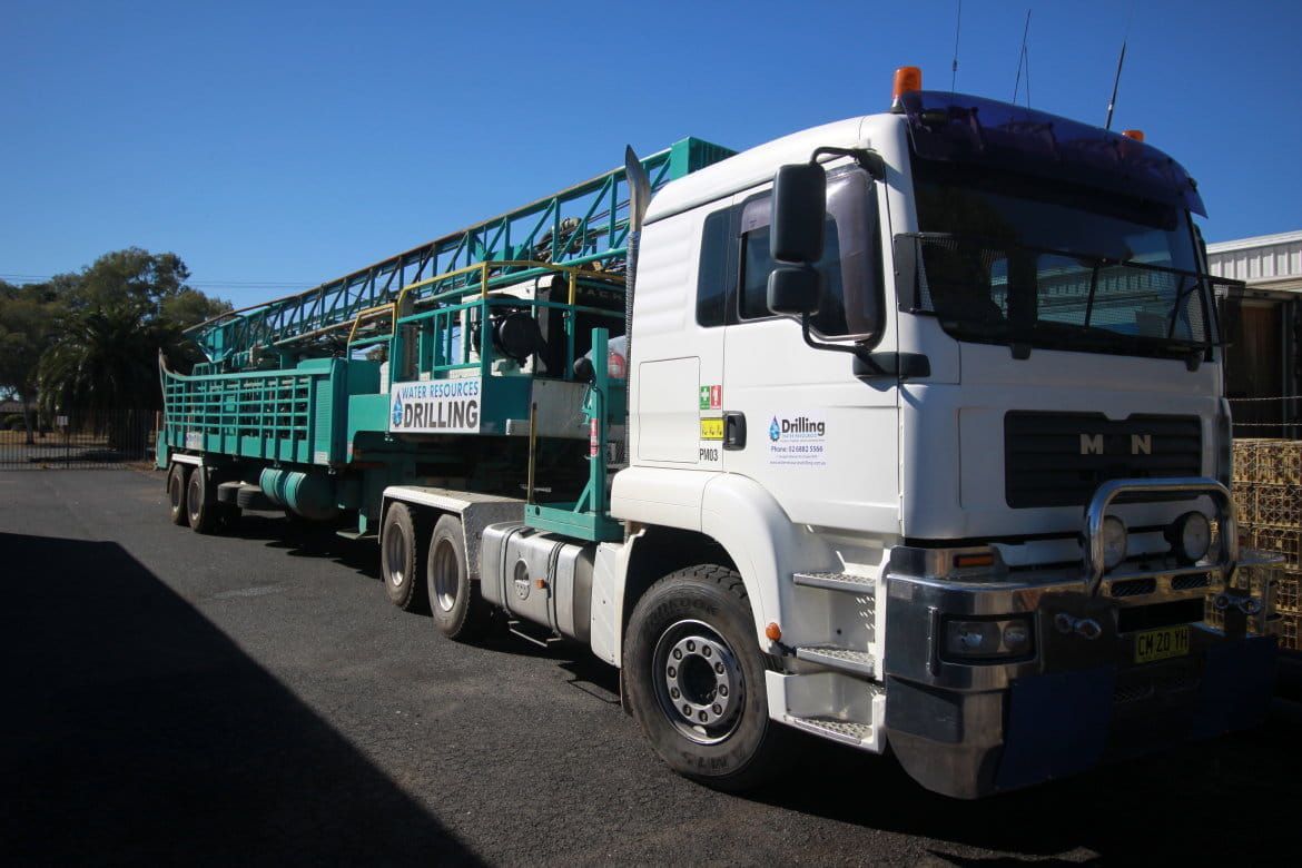 Water Drilling Truck — Water Resources Drilling In Gunnedah, NSW