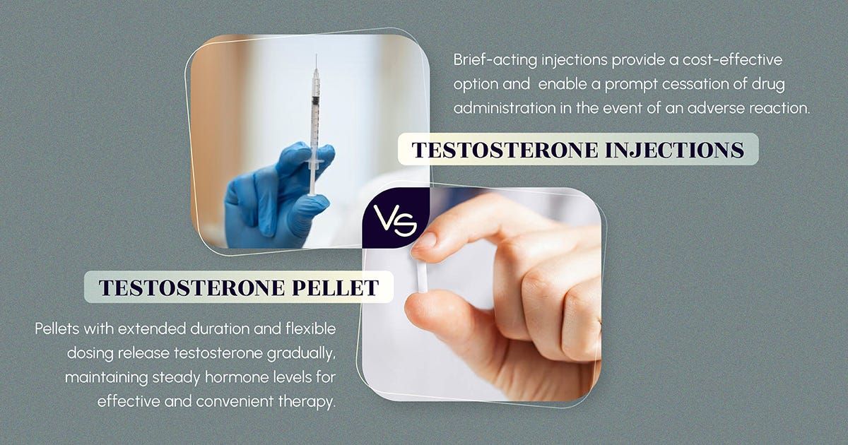 A person is holding a testosterone pellet in their hand.