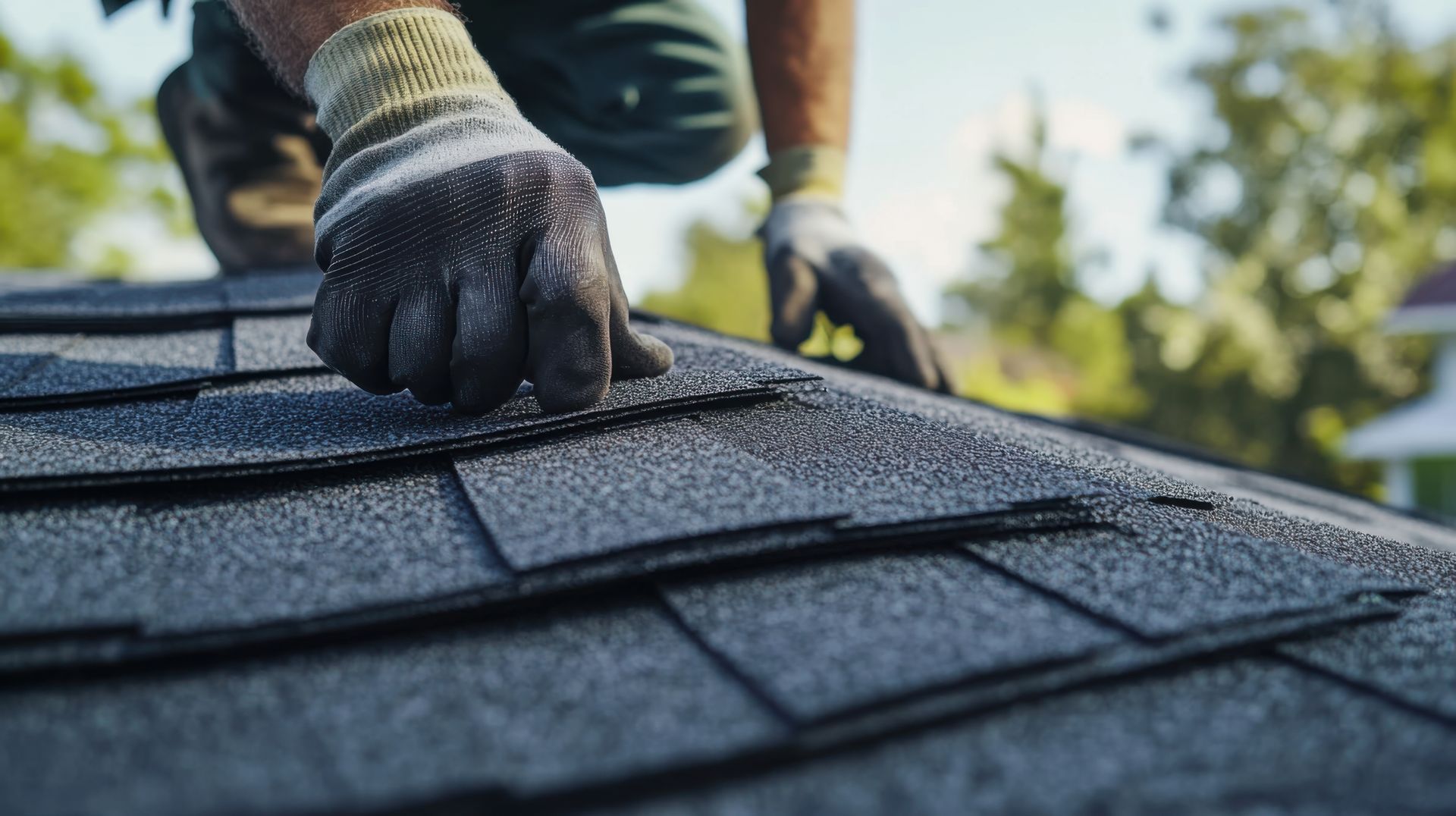 new roof installation