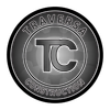 Logo for Traversa Construction: circular, black and gray. "Traversa Construction" surrounds central "TC" letters.
