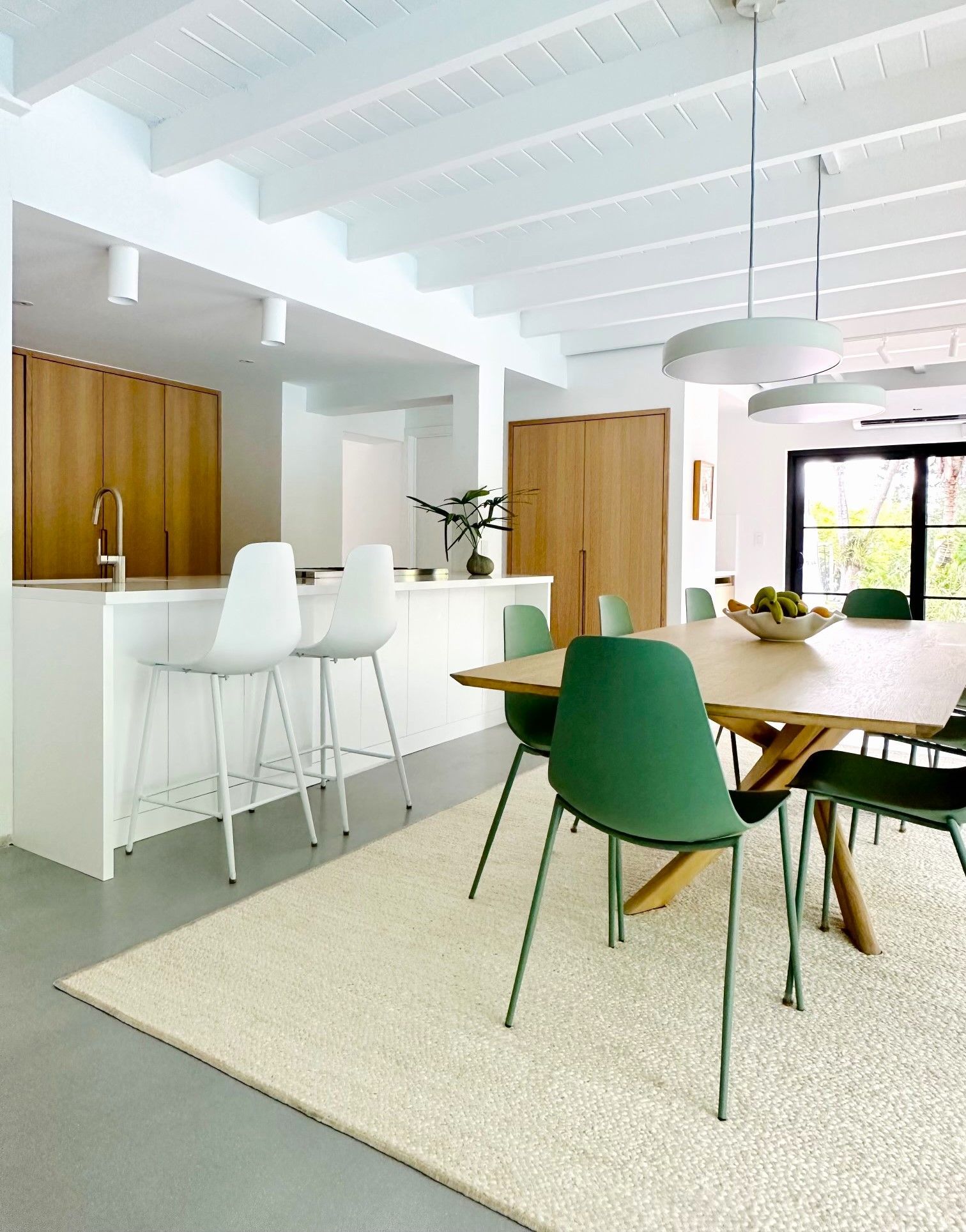 Mid-century kitchen.