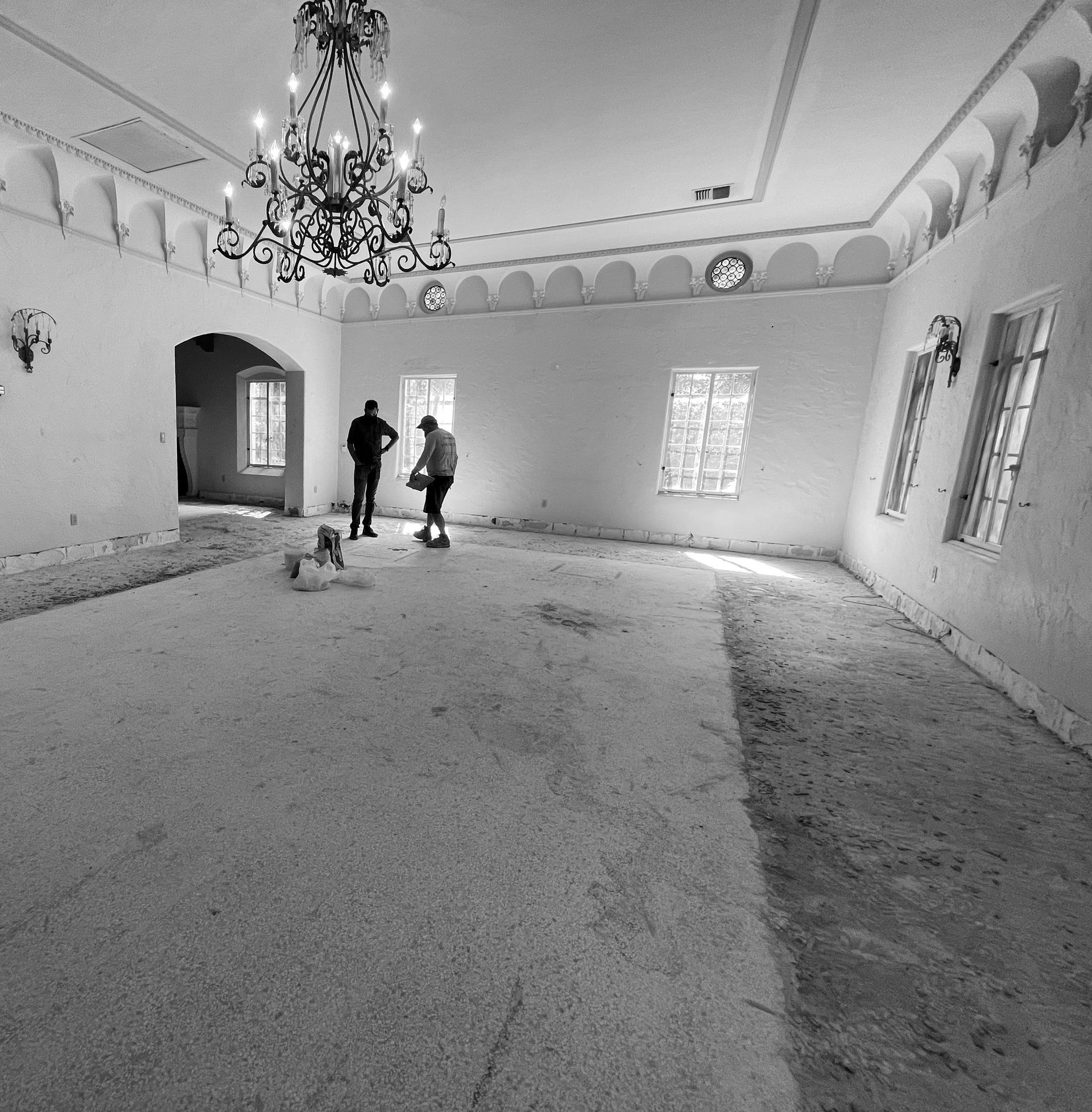 Historical restoration in progress