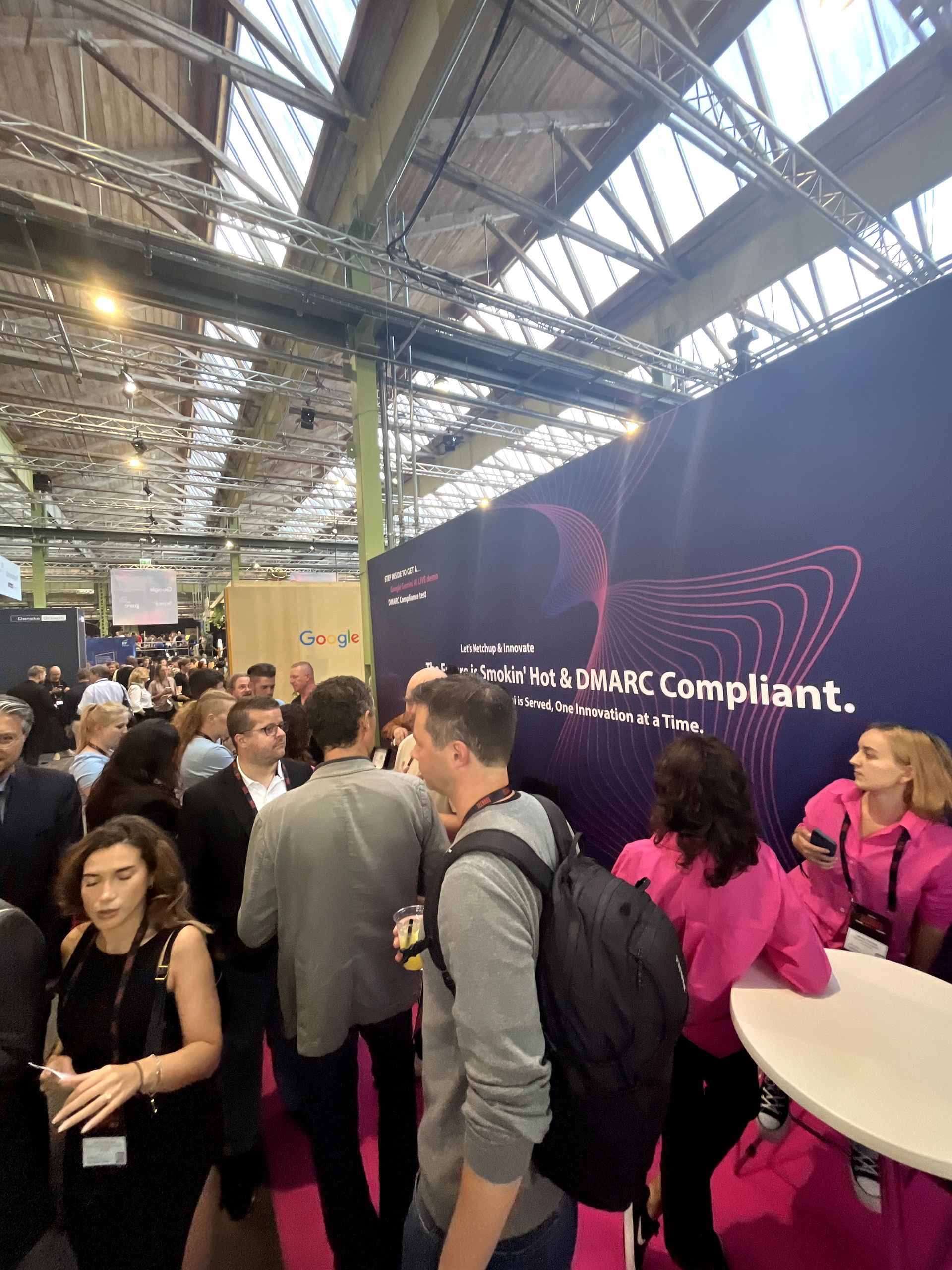 SKYtek ApS booth buzzing with excitement,