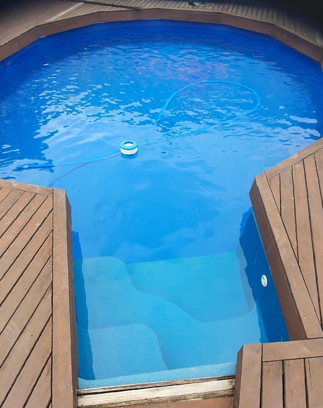 Clean Fiberglass Swimming Pool — Pool Installation in Macquarie Fields, NSW