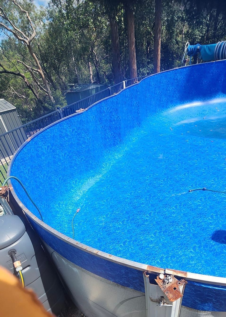 The Inside Of a Pool — Pool Installation in Macquarie Fields, NSW