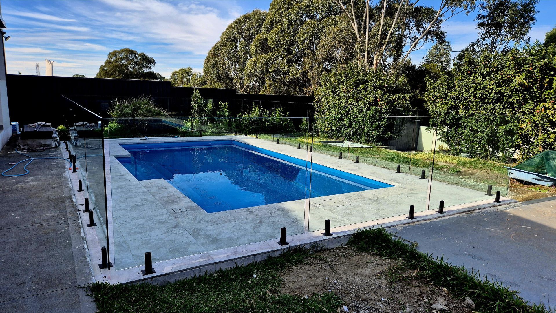 Clean Swimming Pool — Pool Installation in Macquarie Fields, NSW