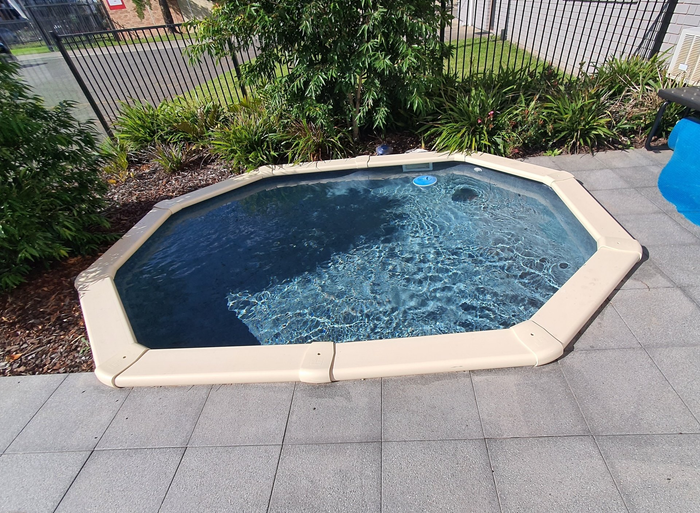 Clean Swimming Pool — Pool Installation in Macquarie Fields, NSW