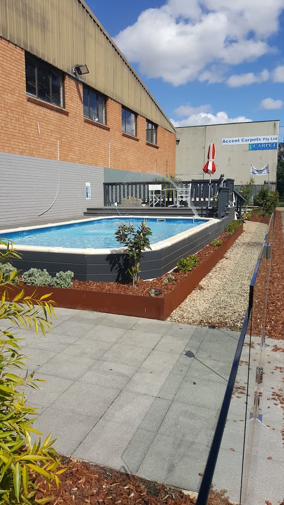 Modular Above Ground Swimming Pool — Pool Installation in Macquarie Fields, NSW