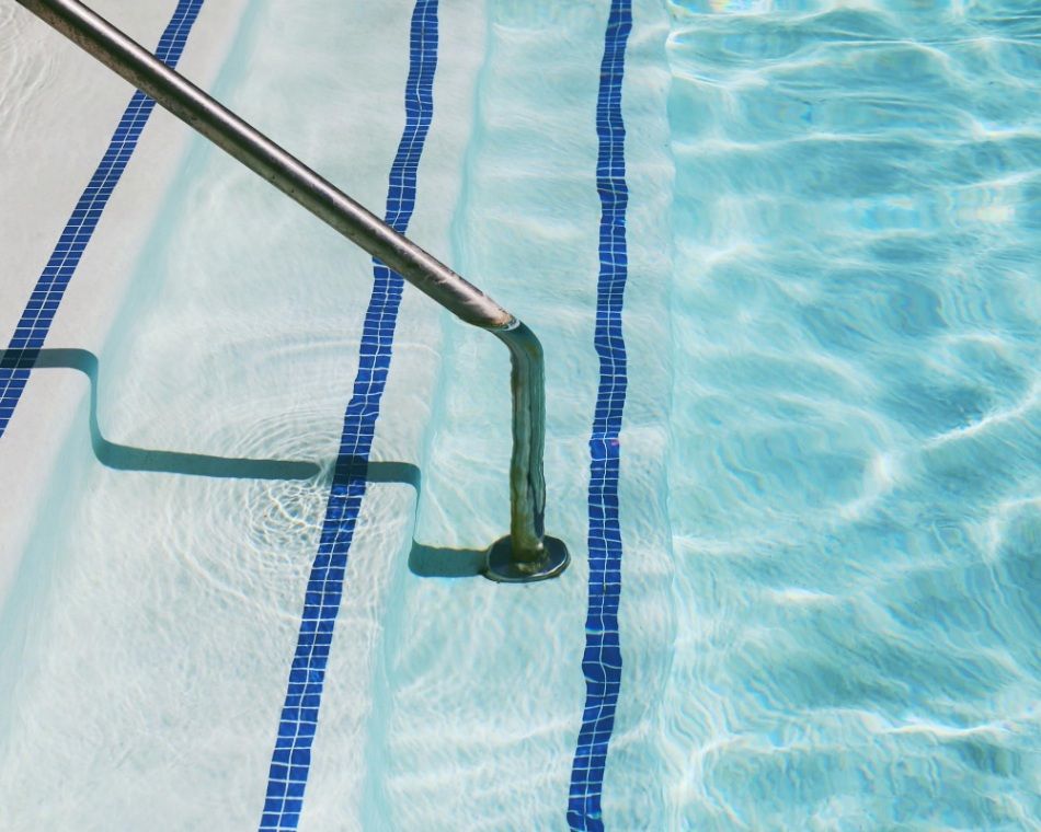 Pool Handrail — Pool Installation in Macquarie Fields, NSW