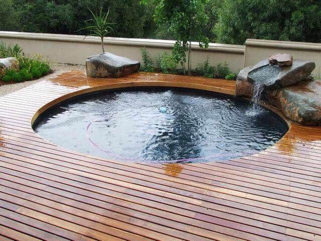 Concrete Plunge Pool — Pool Installation in Macquarie Fields, NSW