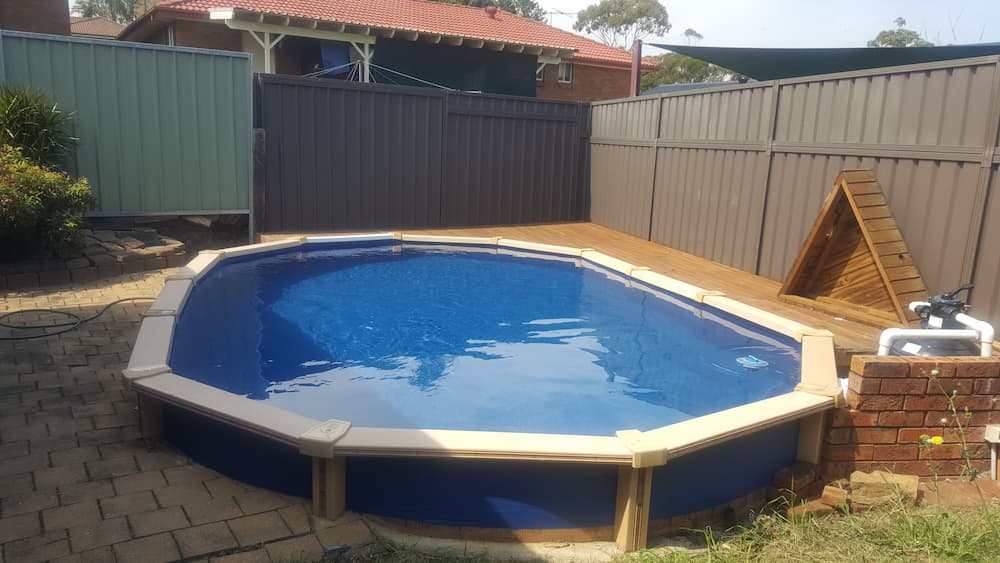 Shallow Pool — Pool Installation in Macquarie Fields, NSW