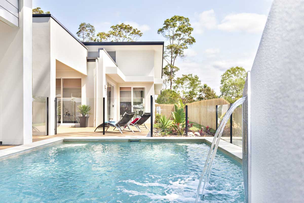 Luxury Pool — Pool Installation in Leppington, NSW