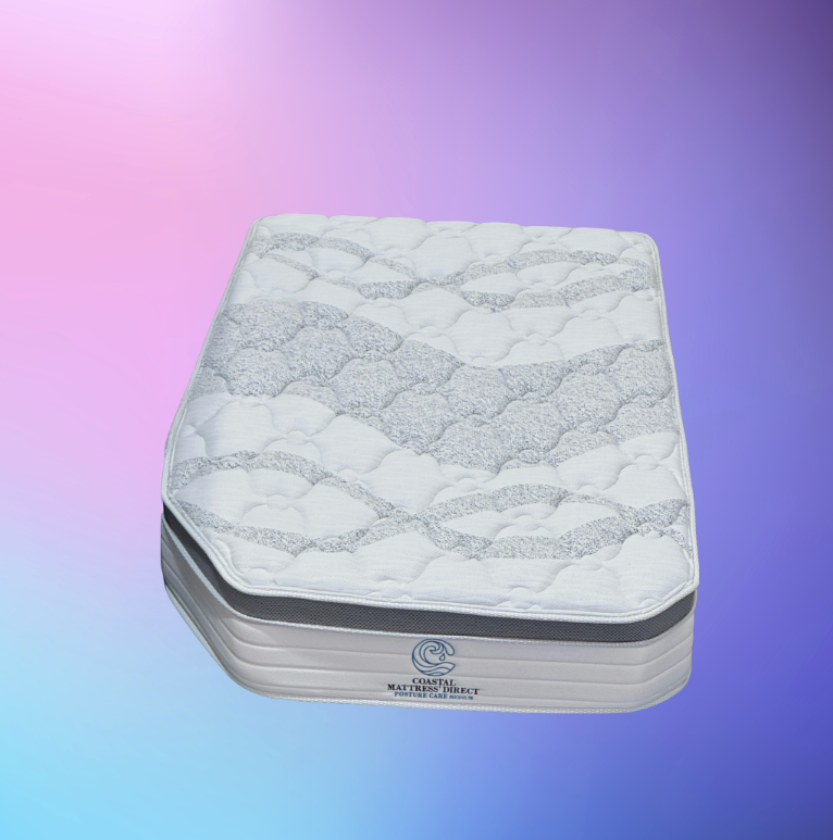 A Bed in a Motorhome. It Has a Rounded Mattress, Headboard, and Two Pillows — Coastal Mattress' Direct in South Nowra, NSW