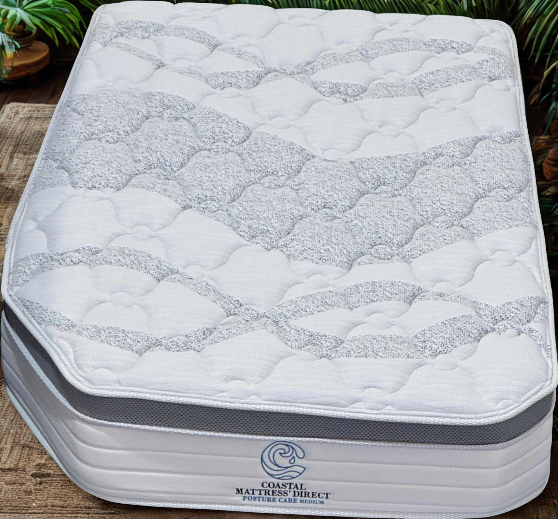 Open Van With Two Beds Inside, White Walls — Coastal Mattress' Direct in South Nowra, NSW