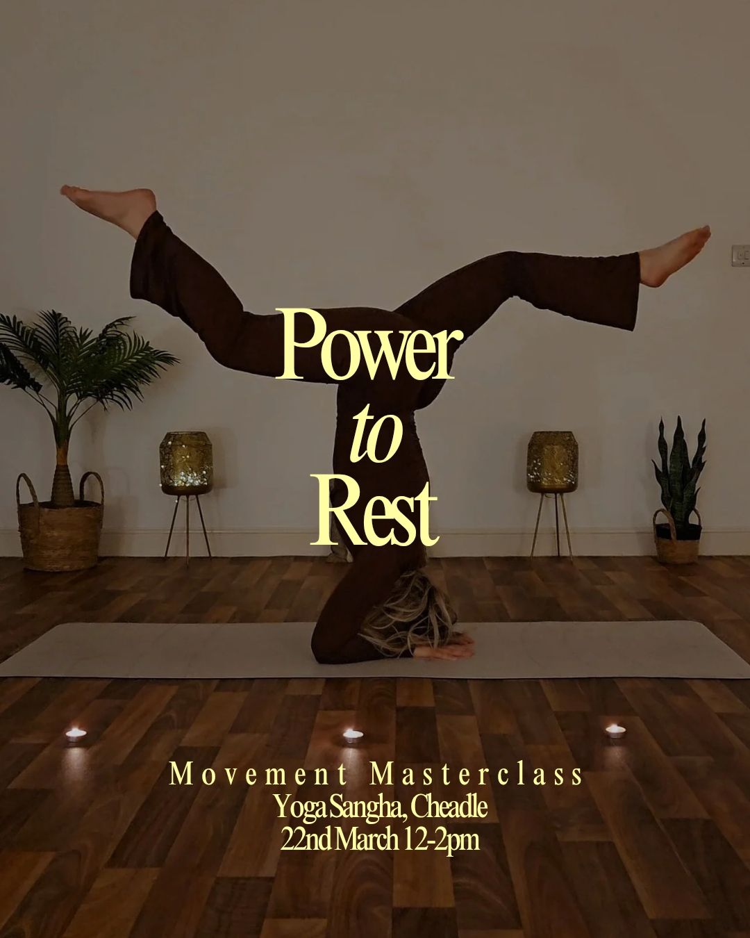 Yvette yoga Nidra and meditation evening at Yoga Sangha Manchester