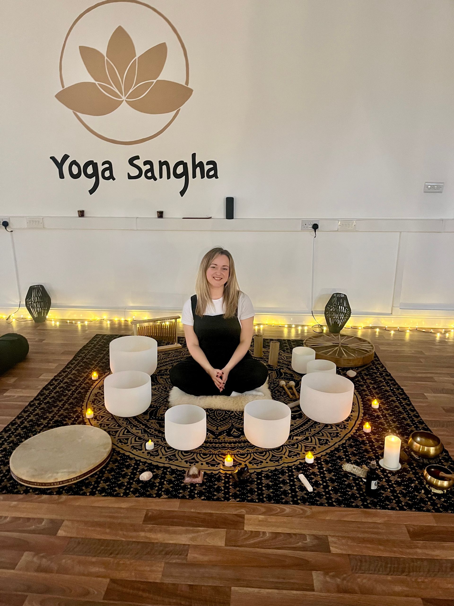 Jess Reiki and Sound bath in Yoga Sangha