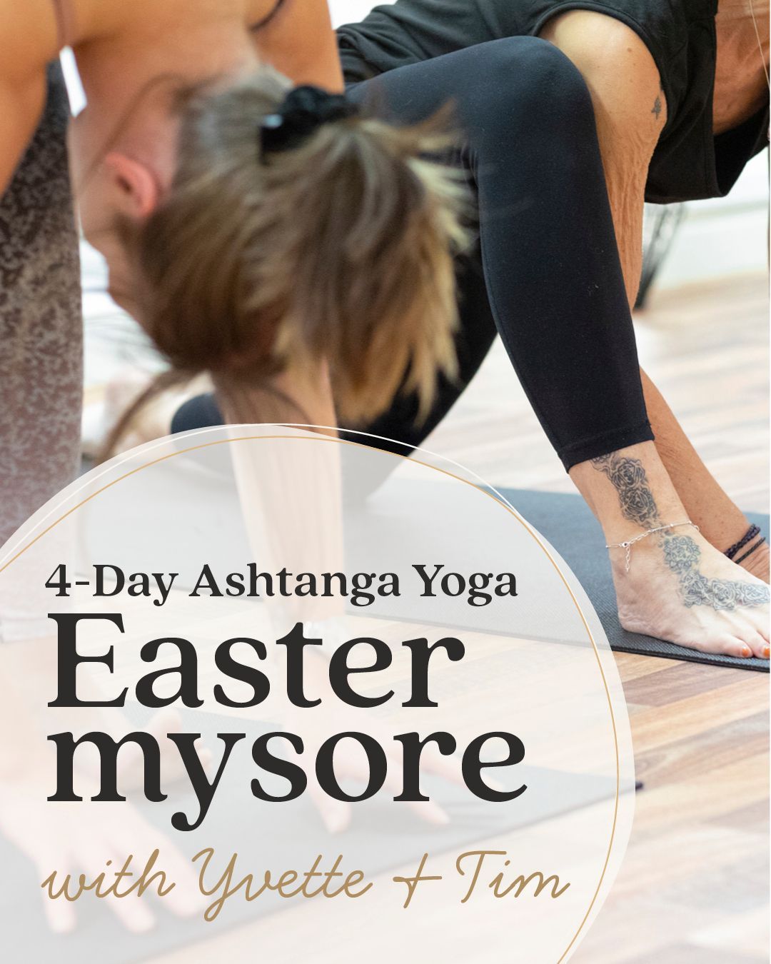4 day Ashtanga Yoga Easter Mysore with Yvette and Tim