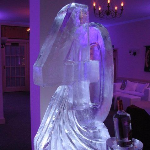 Ice carving