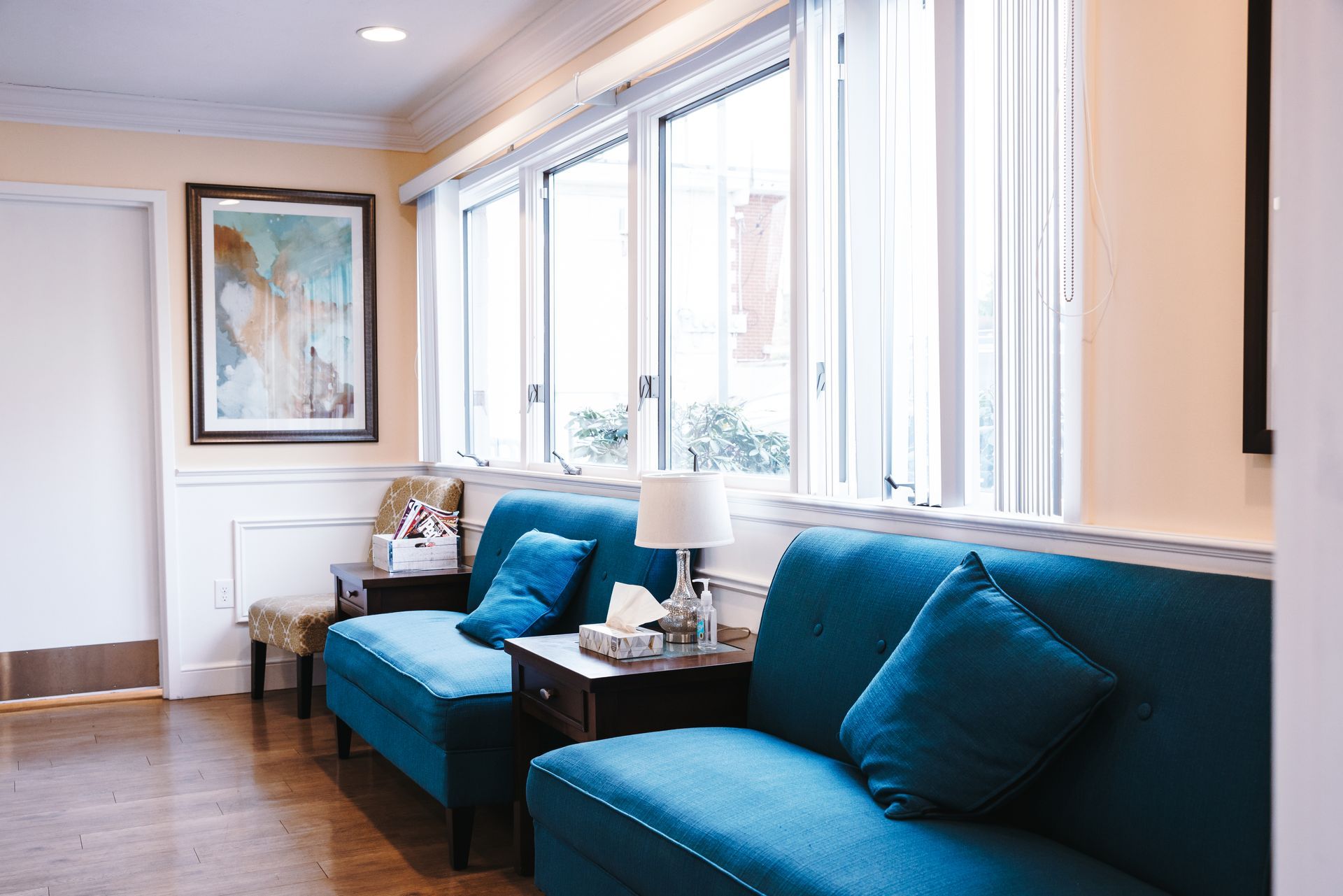 Dental Office Lobby | Best family dentist for same day emergency appointments | Coraopolis PA
