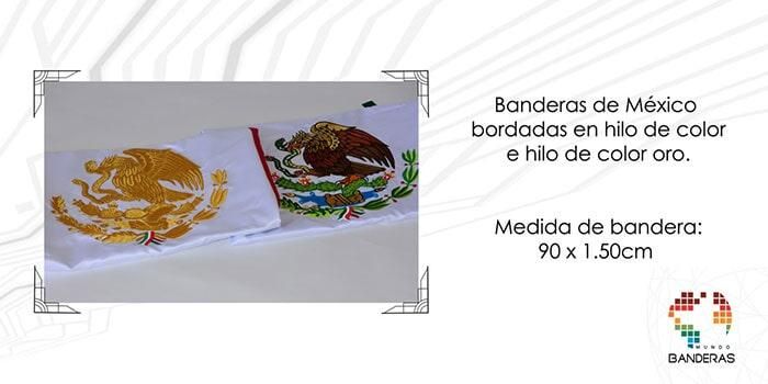 Fábrica de Banderas Mundo Banderas GDL - Bordadas