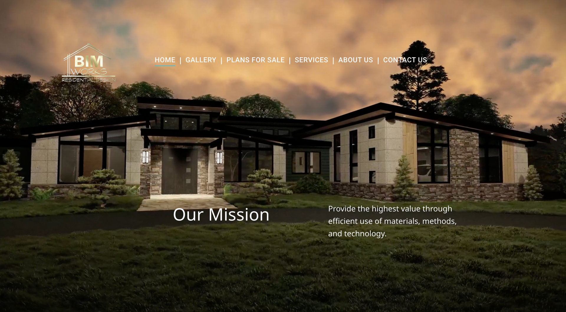 A large house is sitting on top of a lush green field.