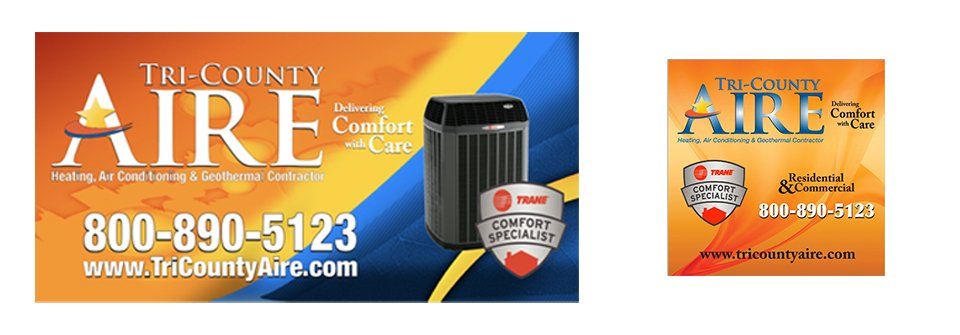 A flyer for aire air conditioning with a picture of an air conditioner