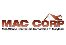 The logo for mac corp mid atlantic contractors corporation of maryland