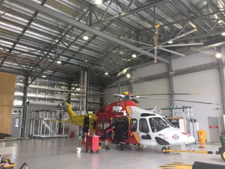 Westpac Rescue Lifesaver Helicopter — Col Groves Electrics Pty Ltd in Ballina, NSW