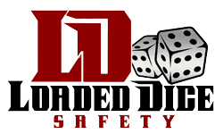 Loaded Dice Safety Logo