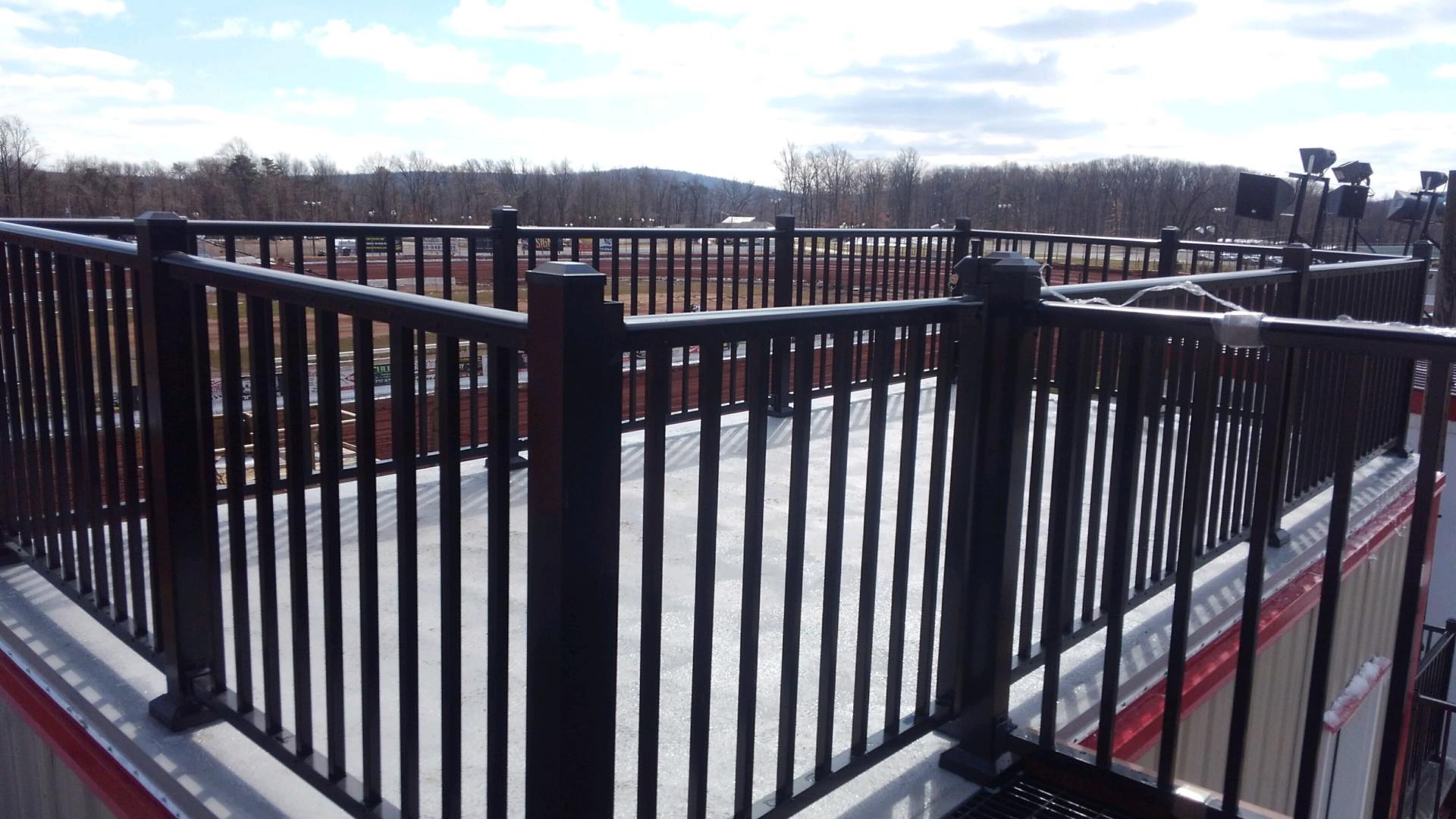 Matte Black Aluminum Railing | Harrisburg, PA | Tyson Fence Co.