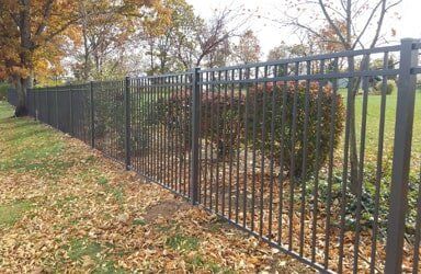 Black Aluminum Garden Fence | Harrisburg, PA | Tyson Fence Co.