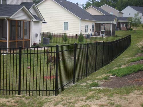 Newly Installed Aluminum Fence | Harrisburg, PA | Tyson Fence Co.