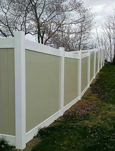 Newly Installed PVC Fence | Harrisburg, PA | Tyson Fence Co.