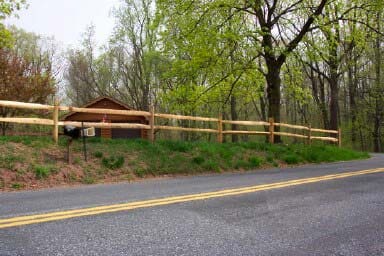 Rail Wood Fence | Harrisburg, PA | Tyson Fence Co.
