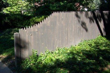 Gray Wood Privacy Fence | Harrisburg, PA | Tyson Fence Co.