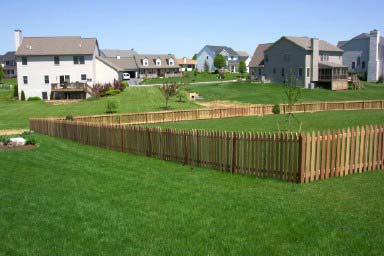 Cedar Picket Fence | Harrisburg, PA | Tyson Fence Co.